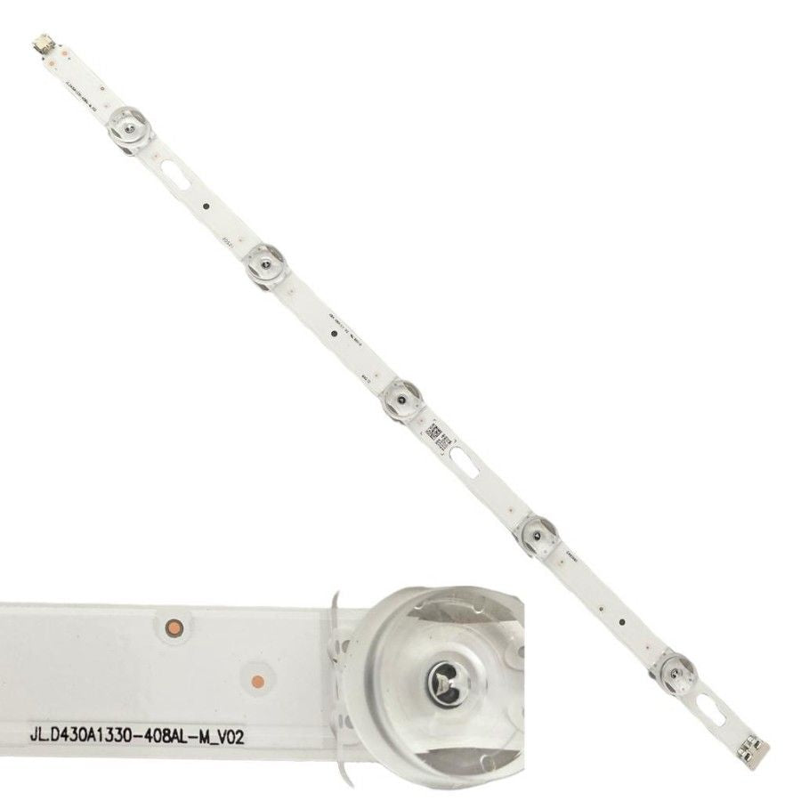 Tira 5 Leds Samsung UE43TU7095U JL.D430A1330-408AL-M_V02 BN96-50319A