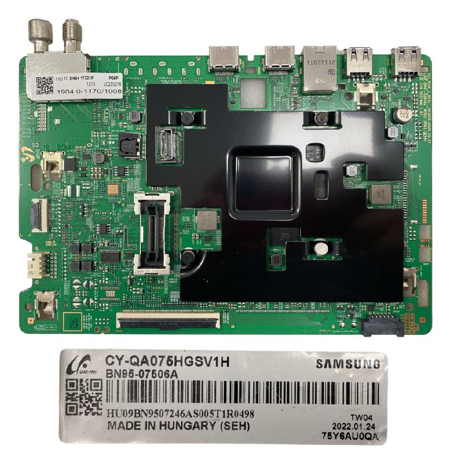 Placa Main Samsung QE75Q68AAU BN41-02844A BN94-17221P BN95-07506A
