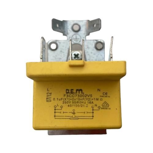 Filtro Antiparásitos Secadora INDESIT IDCE 8454 A F3CC73002V5 swap de demsontaje