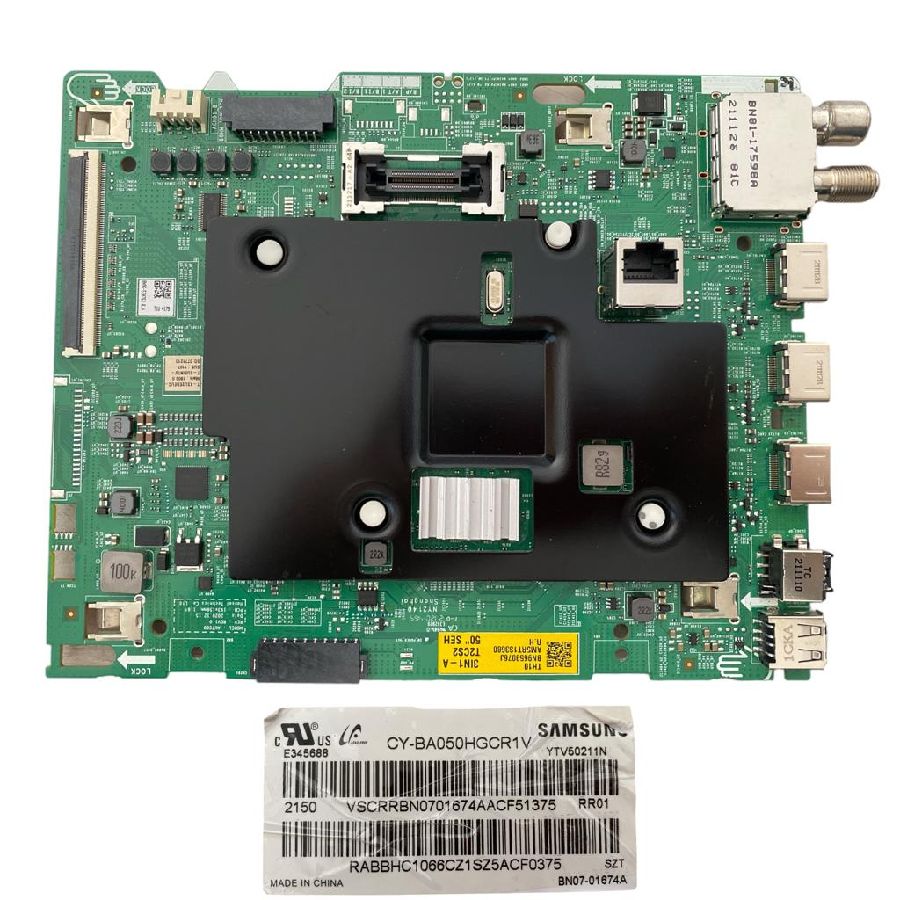 Placa Main SAMSUNG UE50AU7175U BN9653076J AU7000 REV1.0
