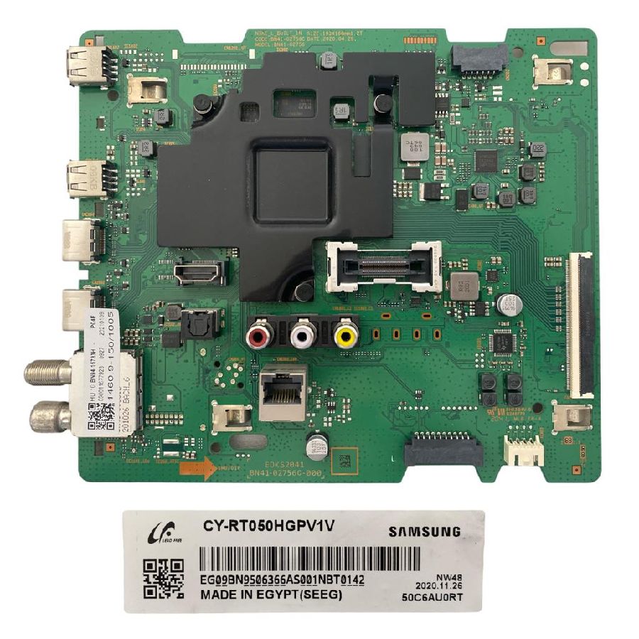 Placa Main SAMSUNG QE50Q60TAU BN94-15733H CY-RT050HGPV1V