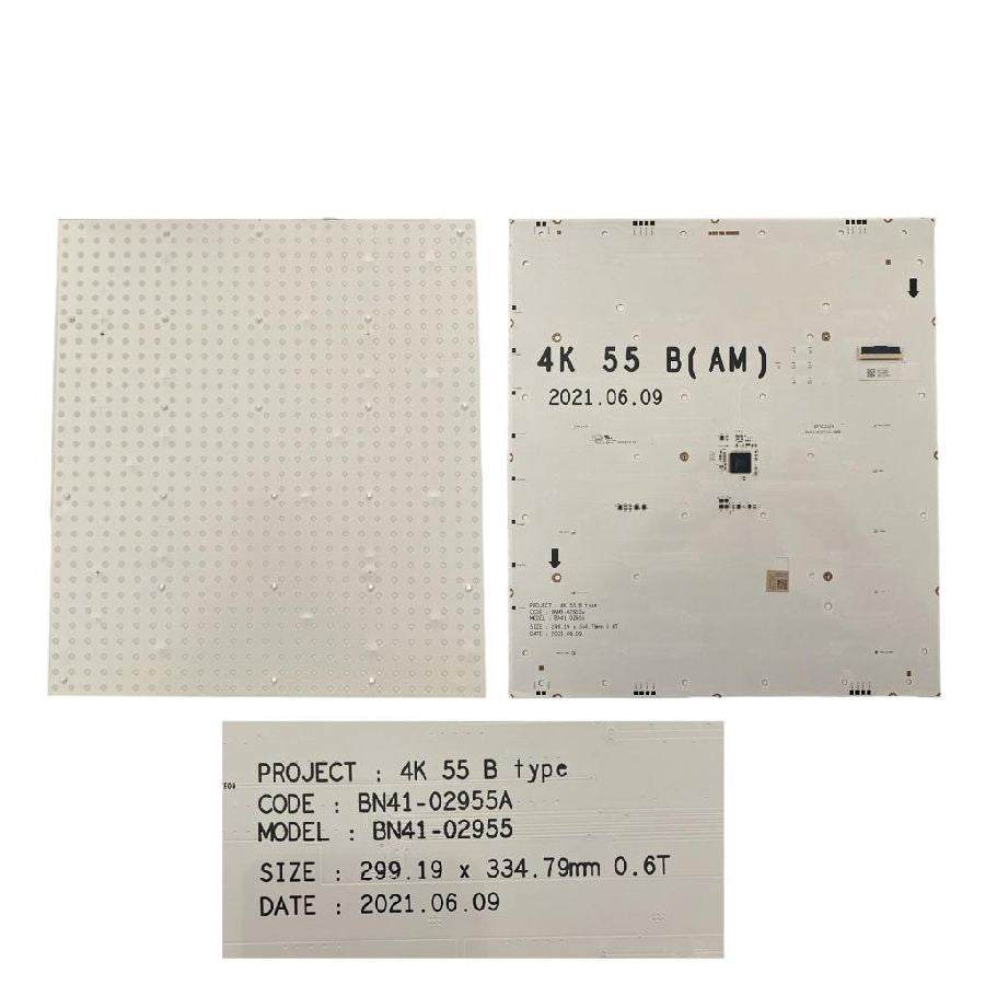 Placa Leds Samsung QE55QN90AAT BN41-02955A swap de desmontaje