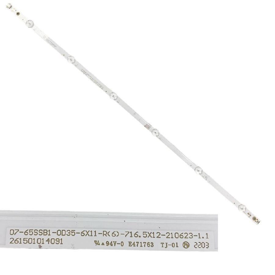 Tira 6 Leds Samsung UE65AU7095U 07-65SSB1-0035-6X11-R