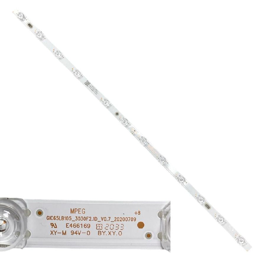 Tira 12 leds Thomson 65UG6300 GIC65LB105_3030F2.1D_V0.7_20200709