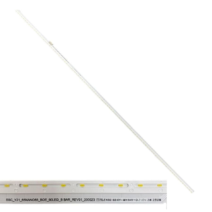 Tira Leds LG 65NANO856PA SSC_Y21_65NANO85_BOE_90LED_B swap / de desmontaje