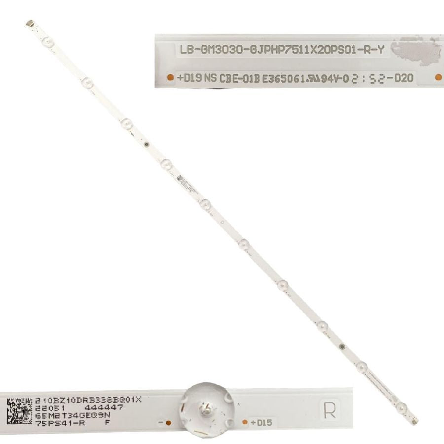 Tira 10 leds Philips 75PUS7906/12 TYPE R LB-GM3030-GJPHP757511X20PS01-R-Y