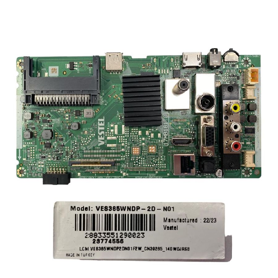 Placa Main Hitachi 39HE2200 17MB181TC 23756005 VES385WNDP-2D-N01