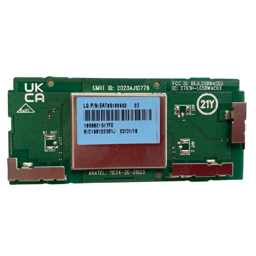 Modulo Wireless / WiFi LG 50UQ70006LB EAT65166902 LGSBWAC03
