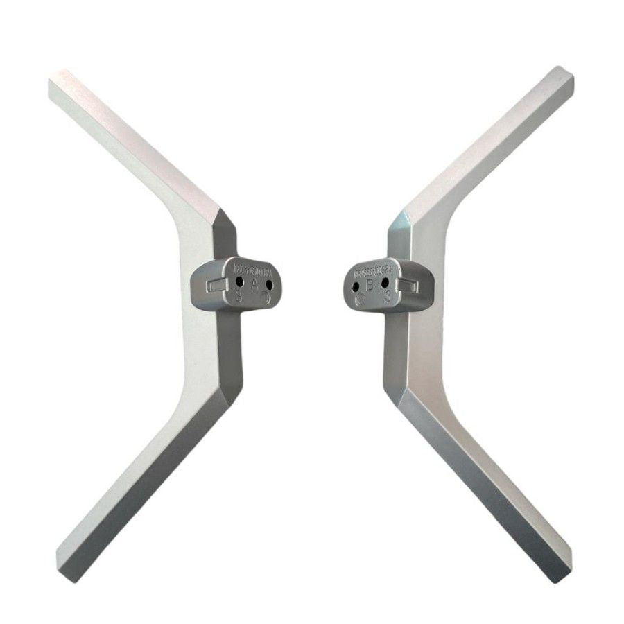 Pies METZ 55MUC7000Z GRIS PLATA 1060-55G510( Con tornillos )