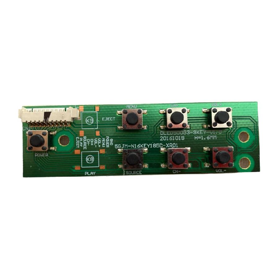 Módulo Botonera TD SYSTEMS K32DLM7H 5GJM-N16KEY185C-XR01 DLED500G3-9KEY-V1.0