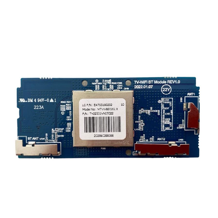 Modulo Wireless / Wifi LG 55UQ75006LF EAT65180202 MTVWBE02GLX