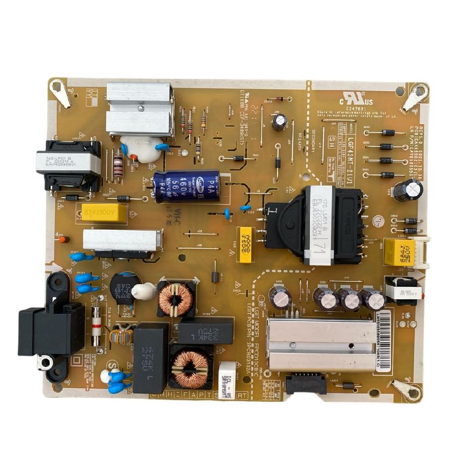 Fuente Alimentación LG 43NANO766QA EAX69502103(1.0) EAY65895567 LGP43NT-21U1