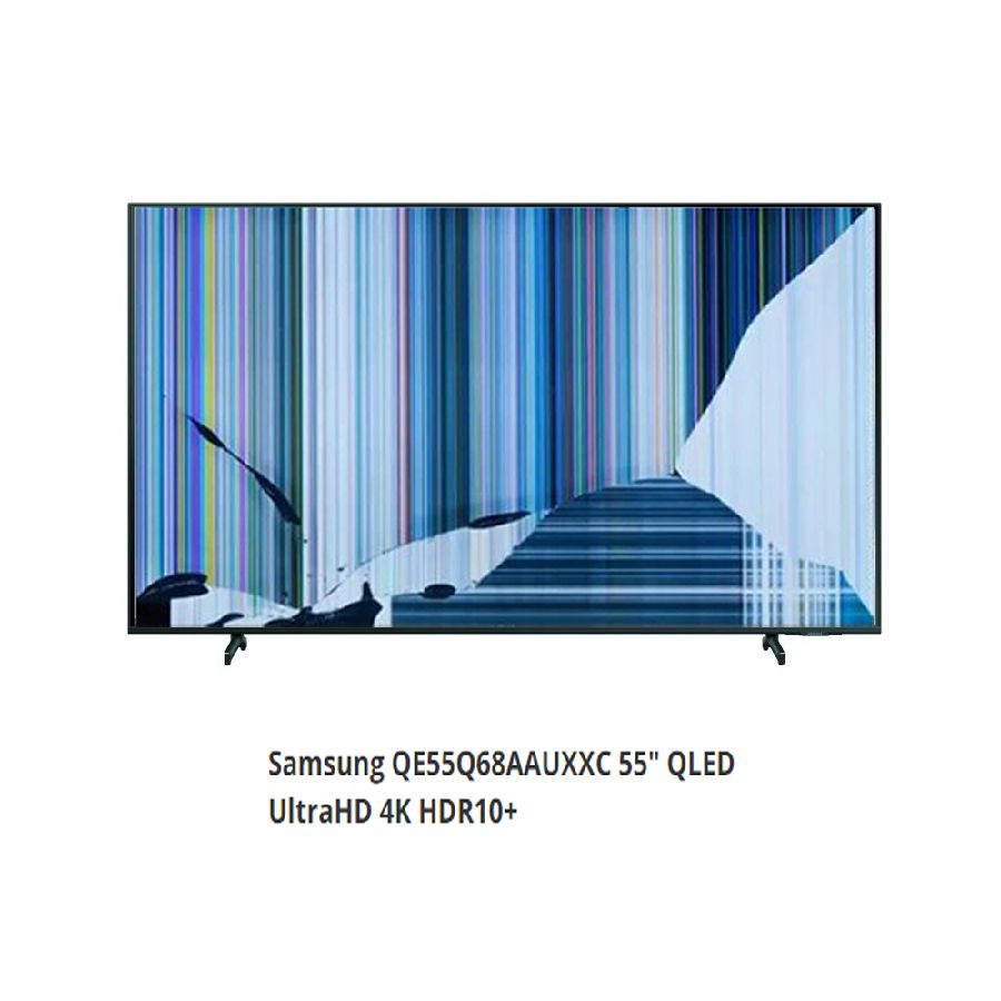 SAMSUNG QE55Q68AAU NUEVO, Con pantalla - panel rota, para despiece. SIN MANDO A DISTANCIA.