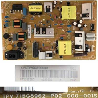 FUENTE ALIMENTACION PHILIPS 43PFS5823/12 715G8962-P02-000-001S