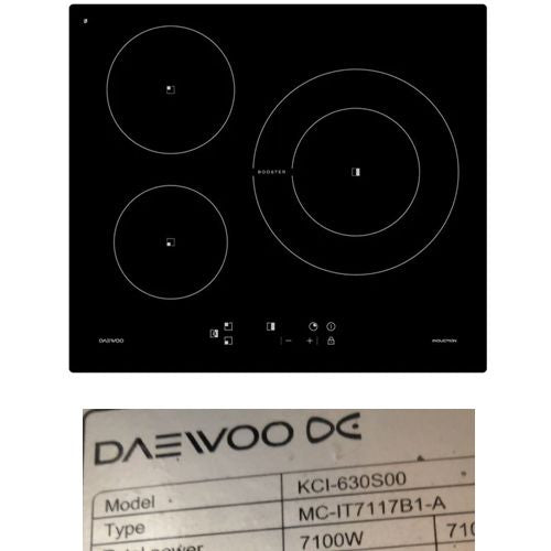 Despiece vitrocerámica Daewoo KCI-630S00