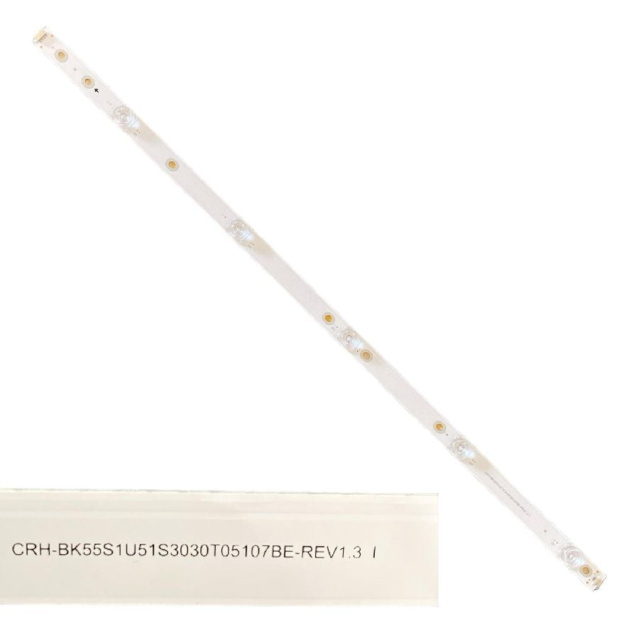 Tira 5 leds Hisense H55A6100 CRH-BK55S1U51S3030T05107BE-REV1.3 derecha