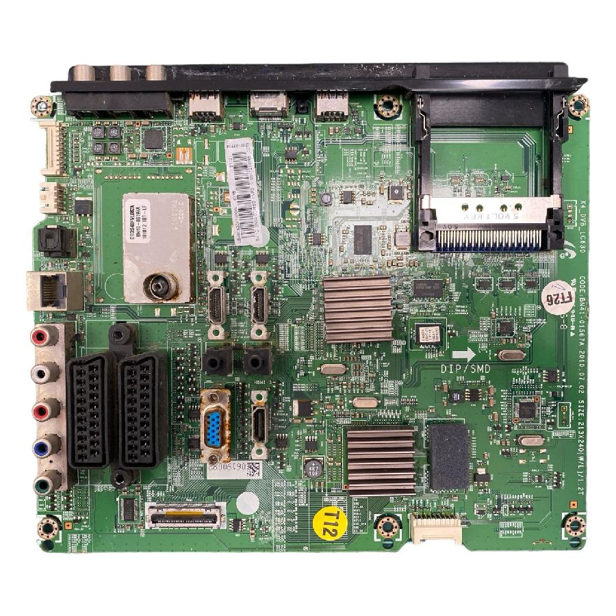 Placa Main SAMSUNG LE46C630K1W BN41-01567A BN94-03755G swap de desmontaje