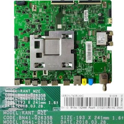 Placa Main BN94-13298E BN41-02635B, Samsung UE50NU7405