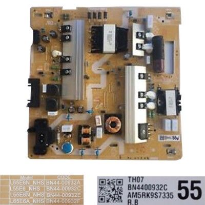 Fuente Alimentación SAMSUNG BN44-00932A, L65E6N_NHS, Rev. 1.1, Samsung UE49NU7105K