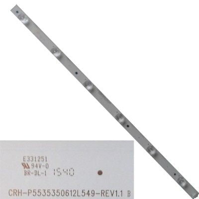 Tira 6 leds CRH-P5535350612L549-REV1.1 B, Sharp LC-55CFE6242E