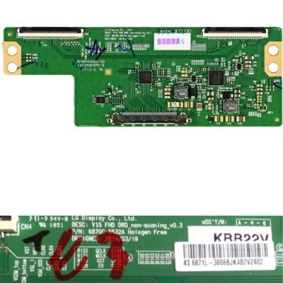 Placa T-Con Philips 43PFS5823/12 6870C-0532A 43 6871L-3806BJKAB2V2482