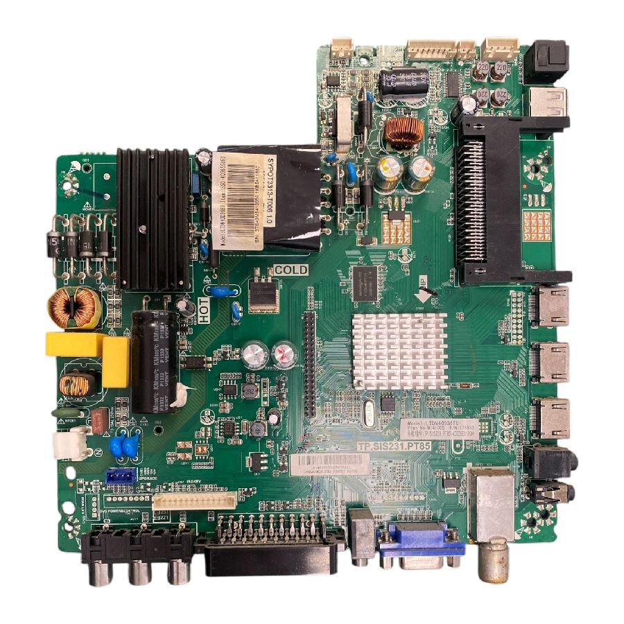 Placa Main HISENSE LTDN40D36EU TP.SIS231.PT85