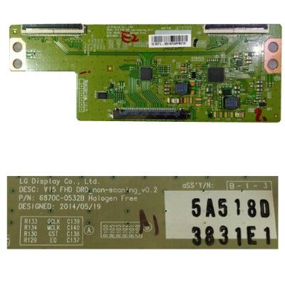 Placa TCon LG 6870C-0532B V15 FHD DRD non-scaning v0.2