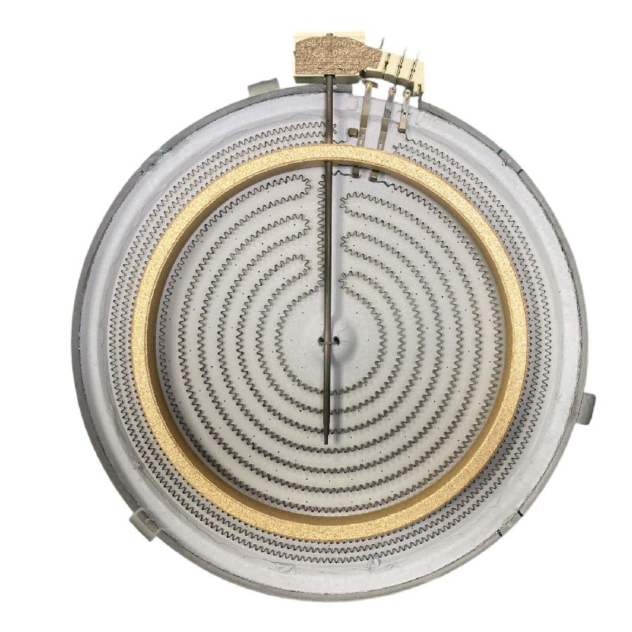 Resistencia Vitro TEKA TR 640 VR 01 10.52212.072 2700/1800W 230V 30 cm swap de desmontaje