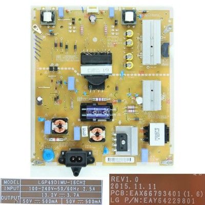 Fuente Alimentación EAX66793401(1.6) EAY64229801 LG 49UH650V