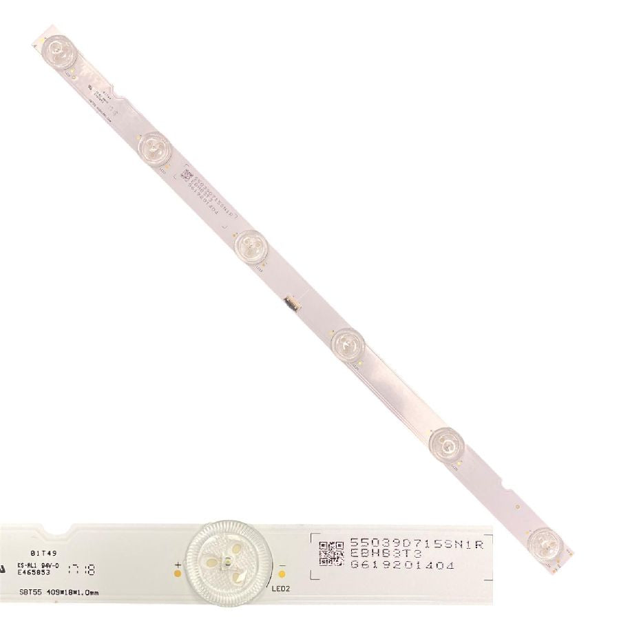 Tira 9 leds Sony KD-55XE9005 KS-AL1 SBT55 EBHB3T3 de desmontaje