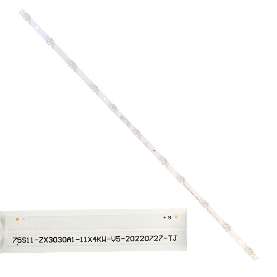 Tira 11 leds TCL 75P639 75S11-ZX3030A1-11X4KW-V5-20220727-TJ