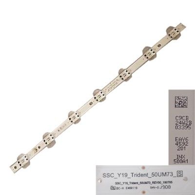 Tira 7 leds SSC_Y19_Trident_50UM73, EAY64592201 LG 50UM7450PLA