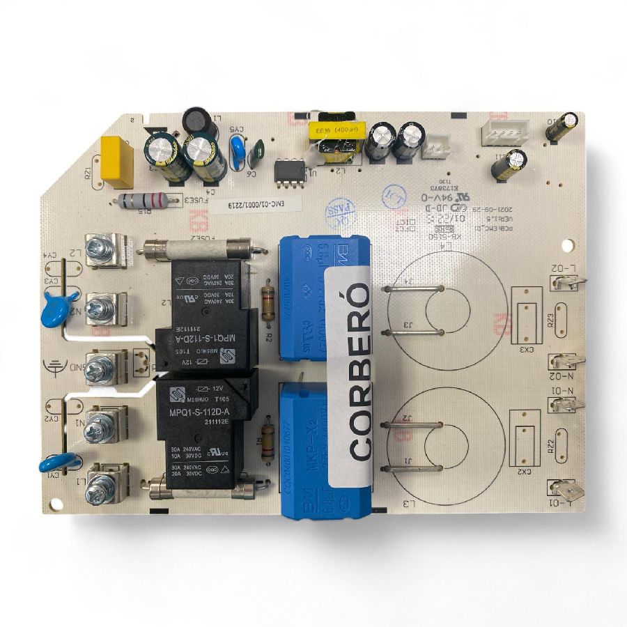 Modúlo Electrónico Vitro CORBERÓ CCIG9322 EMC-01/0001/2319 EMC_01 VER:1.5