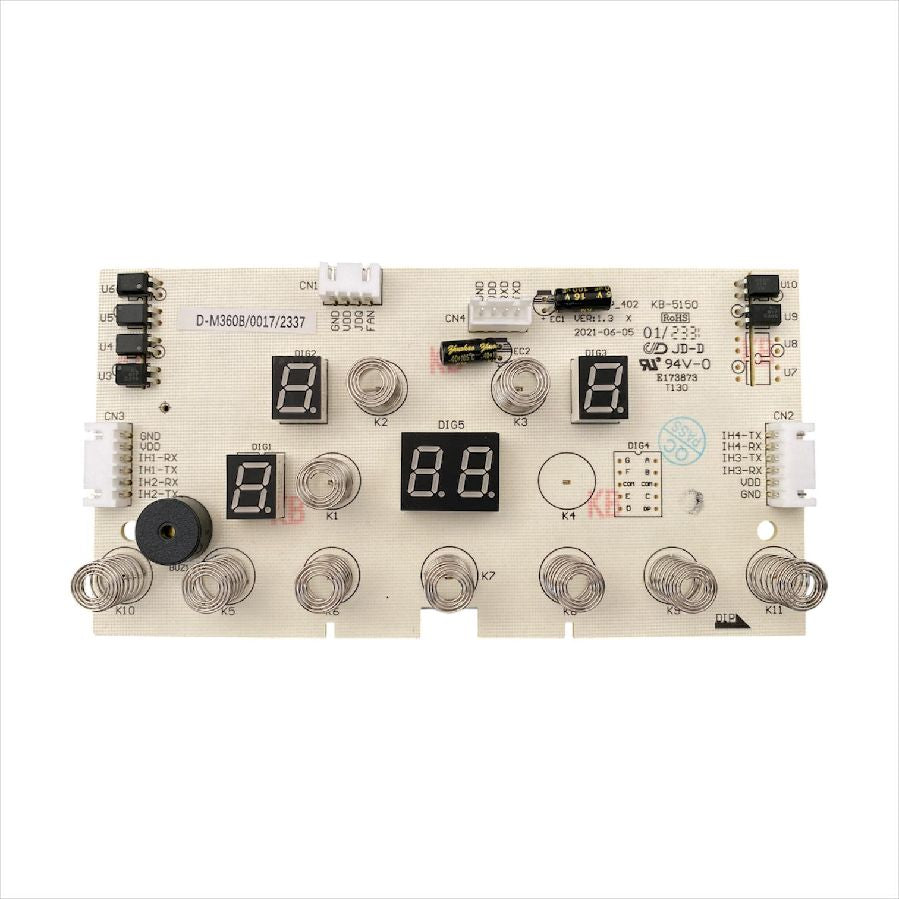 Modúlo Electrónico Display Vitro CORBERÓ CCIG3BL603 D-M360B/0017/2337 PCB:IDP_402 VER:1.3 X KB-5150