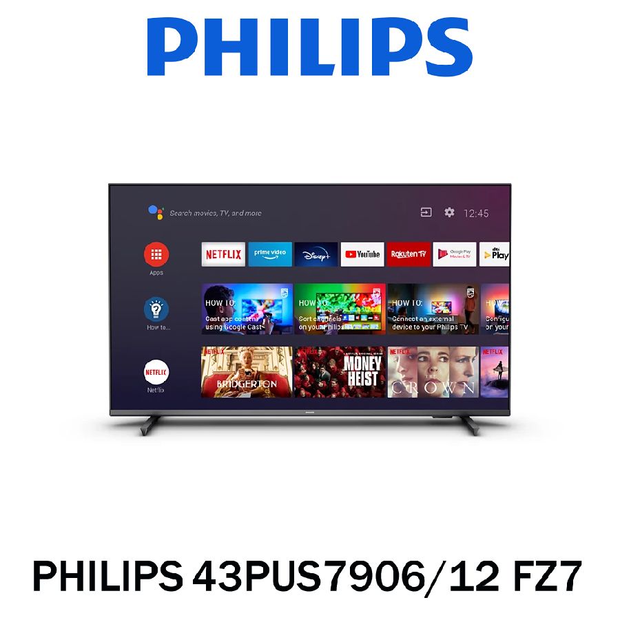 Despiece TV PHILIPS 43PUS7906/12 FZ7