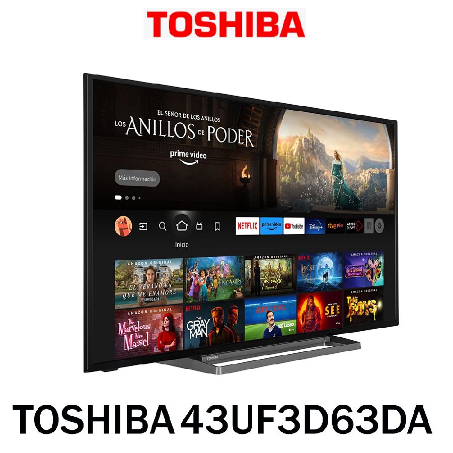 Despiece TV TOSHIBA 43UF3D63DA