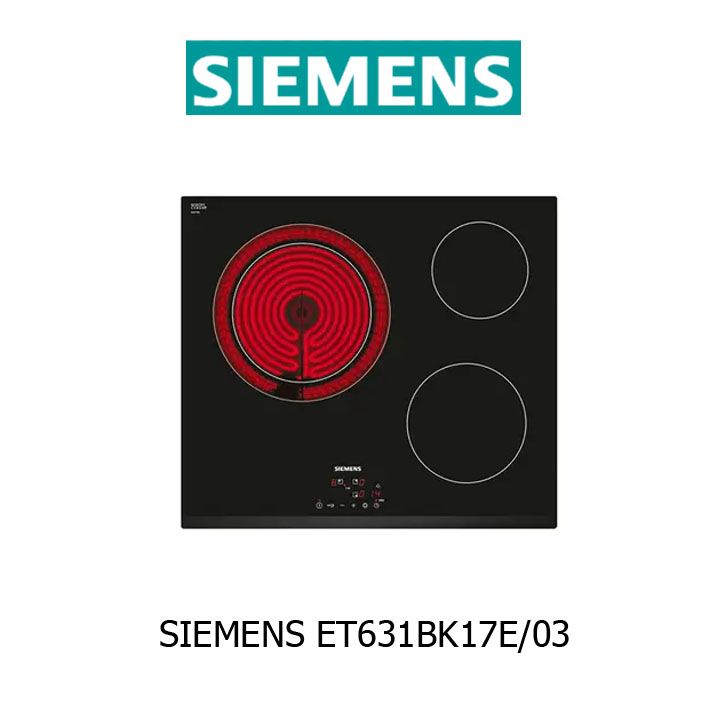 Despiece vitrocerámica Siemens ET631BK17E/03