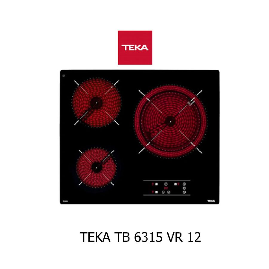 Despiece vitrocerámica TEKA TB 6315 VR 12
