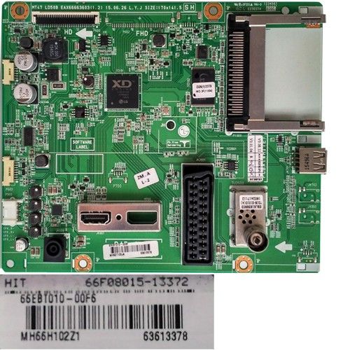 Placa Main EAX66663603 (1.2), LG 24MT47DC-WZ