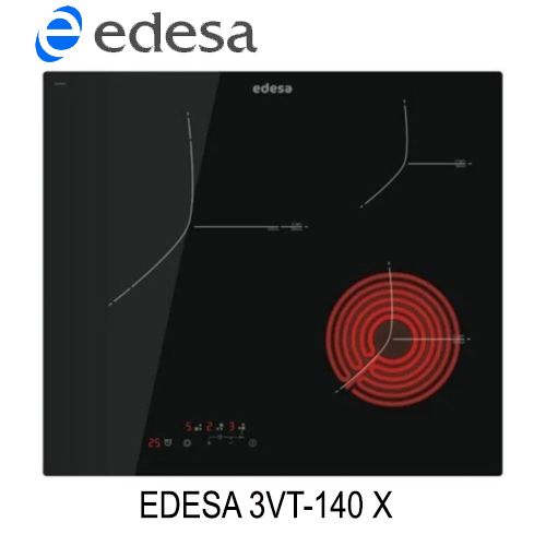 Despiece vitrocerámica Edesa 3VT-140 X