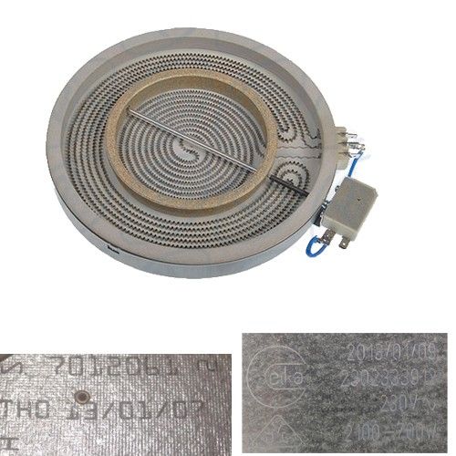 Resistencia Doble Vitro 2302333912 FAGOR 2V-32TS 2100/700w 230V 23 / 14 cms SWAP/USADO