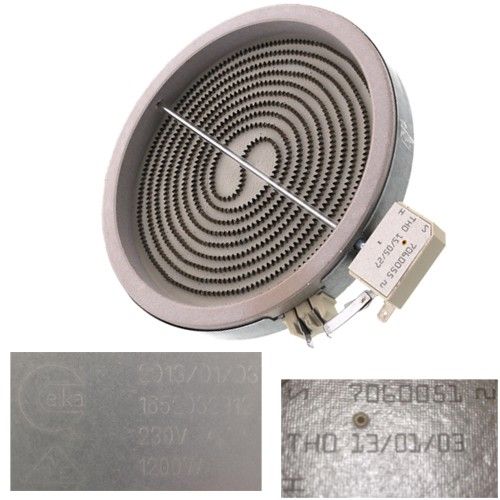 Resistencia Vitro 1652032912 7060051 FAGOR 2V-32TS 1200w 230V 16,5 cms SWAP / DESMONTAJE
