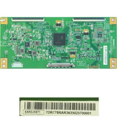 Placa TCon EARDJ5S71 PANASONIC - TX-50DX700B