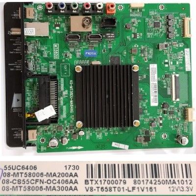 Placa Main Thomson 40-MT58DU-MAB4HG BTX1700079 V8-T658T01-LF1V161