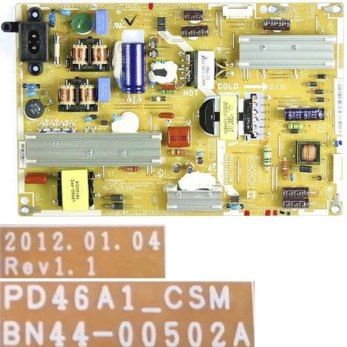 Fuente Alimentación BN44-00502A REV 1.1, Samsung UE40ES5700