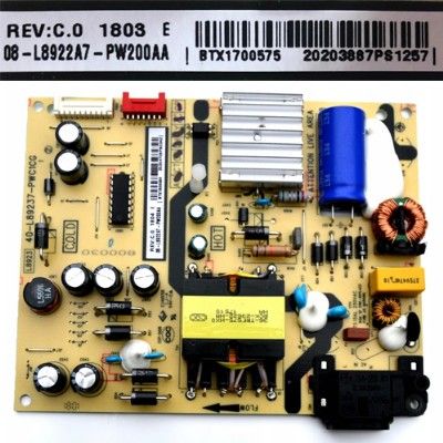 Fuente Alimentacion 40-L89237-PWC1CG REV:C.0 1803 E 08-L8922A7-PW200AA BTX1700575 Thomson 40FB5426