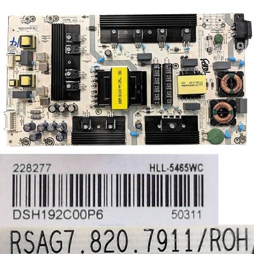 Fuente Alimentación RSAG7.820.7911/ROH, Hisense H65A6140