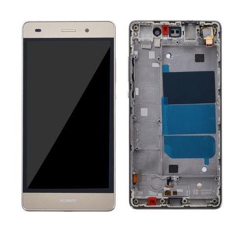 Pantalla Completa: lcd + táctil + frame, Huawei P8 Lite ALE-UL00 Dorado