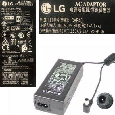 Adaptador-Alimentador LG LCAP45 EAY63189101 19V , 2.53A