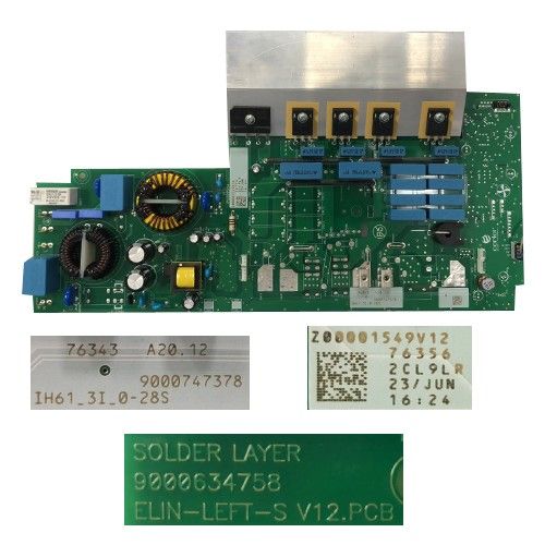 Módulo Electronico 000634758 Vitro BALAY 3EB915BR/01, 9000747378, Z00001549V12